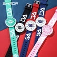thumbnail image 5 of SANDA 2022 New Women's Watches Simple Fashion Quartz Watch 50M Waterproof Wristwatch for Women Clock Relogio Feminino 3211, 5 of 6