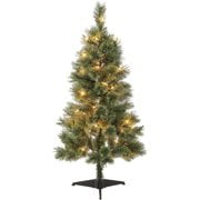 Holiday Time Pre-Lit 4' Cashmere Artificial Christmas Tree, Clear lights