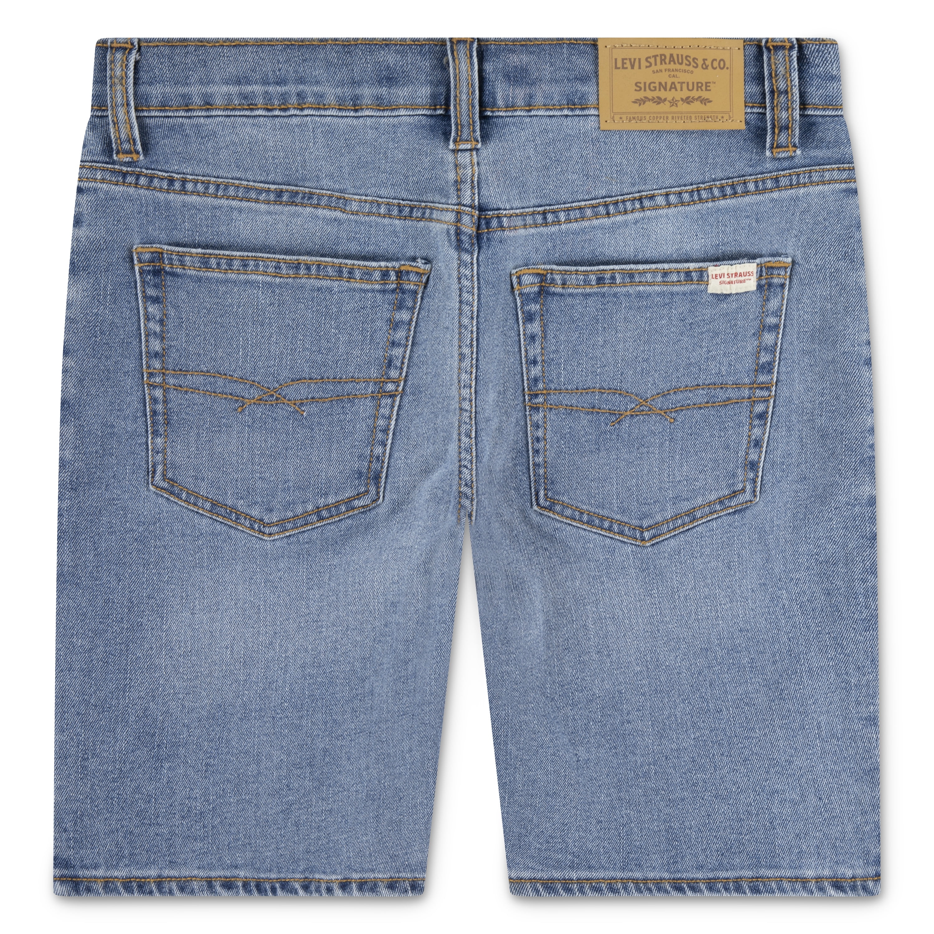 Levi Strauss Signature Boys Slim Fit Denim Shorts, Sizes 4-18