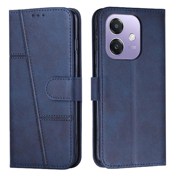 Funda Flip para FOXDOCK OPPO A40 4G – Carcasa delgada y resistente a impactos con soporte para uso diario y profesional