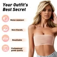 thumbnail image 4 of Breast Lift Boob Tape 2-inch Wide Includes Nipple Covers Invisible BodyTape for Large Breast Breathable Push up Waterproof Reusable Adhesive Bra, 4 of 8