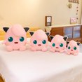 thumbnail image 4 of Peluche de Pokémon Jigglypuff rosa de 30/40/50/60 cm, dibujos animados de Anime, almohada para dormir, muñecos de peluche suaves Kawaii para niñas, regalos para niños, 4 of 5