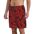 thumbnail image 2 of Fotbe Rose Flowers Trajes de Baño Estampados para Hombre, Shorts de Verano de Secado Rápido, Ropa de Playa, Bañadores-Large, 2 of 6