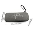 thumbnail image 2 of Estuche de transporte para estetoscopio, caja de almacenamiento, bolsa de EVA ligera y portátil con interior Gris, 2 of 9