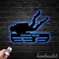 thumbnail image 4 of Handmadetneonsign Diving Medal Hanger Metal Wall Art Light, Diver Metal Sign Wall Decor, Diver Metal Decor 46181, 4 of 5
