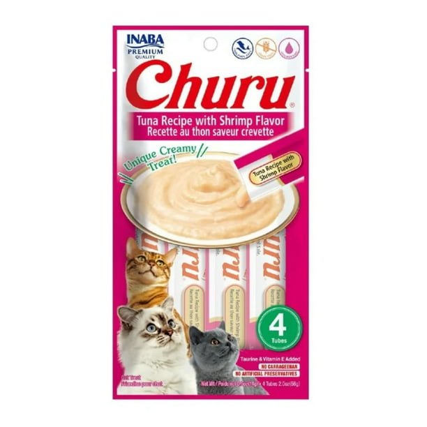 Churu Atún con Camaron Sobre con 4 Tubos de 14 g