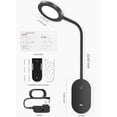 thumbnail image 4 of Wall Mounted Reading Light with USB Port, 5 Dimmable 360° Gooseneck Headboard , 4H Auto Off Eye-Caring Bedside Light, 4 of 5