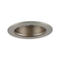 thumbnail image 1 of Aperture Low Voltage Trim Recessed Light, Adjustable Step Baffle, All Satin Chrome Finish 3 in., 1 of 1