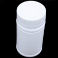 thumbnail image 3 of Botella de reactivo, cápsulas de polvo sólido líquido, estuche de plástico, frascos de medicina vacíos, soporte para pastillero, 3 piezas, color blanco, 3 of 5