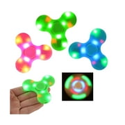 Bluetooth Speaker LED Light Switch Rechargeable Fidget Spinner Toys - Random Colors 3 Pack