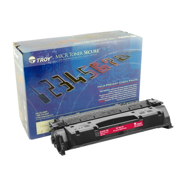 Micr toner cartridge outlet