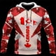 thumbnail image 5 of Sudadera con capucha con estampado 3D de hoja de arce de Canadá para hombre y mujer, sudaderas de gran tamaño, moda urbana, sudadera deportiva con capucha para niños, ropa Y2k, 5 of 5
