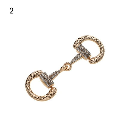 

New Fashion Belt Buckle Clothing Accessories Garment Hardware Metal Shoe Chain Shoes Buckles Metal Buckles DIY Shoes Bag 2