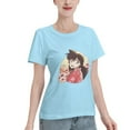 thumbnail image 2 of Women's Basic Short Sleeve T-Shirt Detective Conan Moriland, 2 of 6