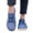 Blue, variant on Womens Mesh Breathable Walking Shoes Comfortable Lightweight Running Wide Toe Outdoor Hiking Sneakers Orange 8