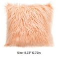 thumbnail image 2 of XIBUFE 2026 New Couch Pillows for Living Room Fluffy Pillows Bed Throw Pillows Decor for Teenage Girls Bedroom Fuzzy Pillow Grey Throw, 2 of 7