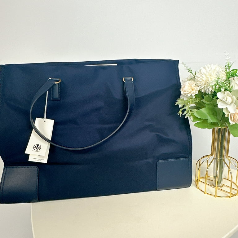 Tory Burch 136144 Ella Hardware Women's Large Nylon Tote Bag