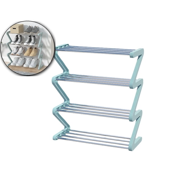 Small Shoe Rack Can Hold 8-12 Pairs Shoe Rack Organizer for Entryway, Closet, Bedroom