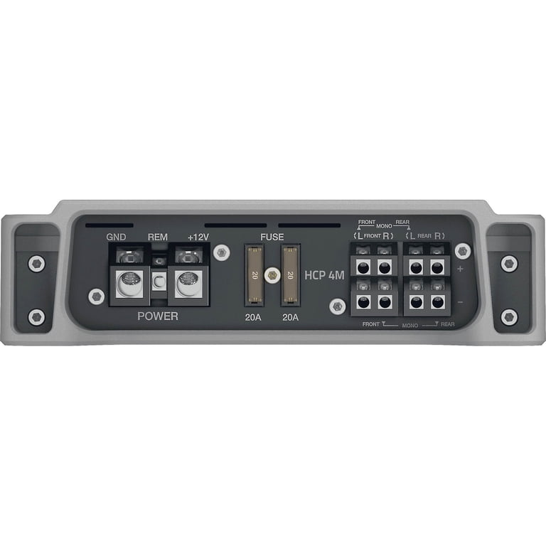 Hertz HCP-2X High Power AB-Class Stereo Amplifier - 200W RMS X 2 At 2 Ohm, Compact Car Audio Amp
