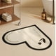 thumbnail image 4 of Fiudx Ofertas del día Alfombra de baño- Súper absorbente y de secado rápido- Respaldo de goma antideslizante- Alfombra de baño lavable- Alfombra de ducha delante de la bañera, 4 of 6