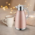 thumbnail image 4 of Eolstice Stainless Steel Thermal Carafe with Secure Lid, Heat Retention Beverage Container for Coffee Tea, Insulated Server for Office Meeting Home Entertaining, 4 of 6