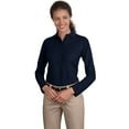 thumbnail image 1 of Port Authority Ladies Silk Touch Long Sleeve Polo, 1 of 1