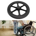 thumbnail image 1 of Wheelchair Rear Wheel, Wheelchair Street Tire Non Inflation Solid with Screw for Daily Use, 1 of 7