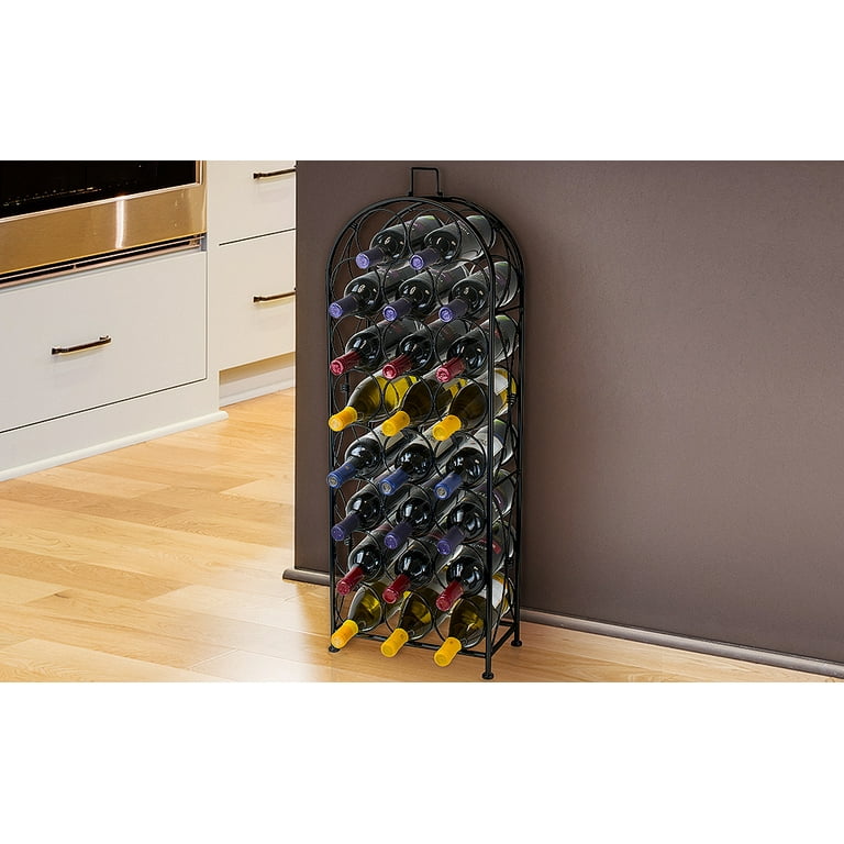 Sorbus Bordeaux Chateau Wine Rack, Holds 23 Bottles, Elegant