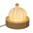 thumbnail image 1 of Lámparas de mesa decorativas, decoración del hogar, regalo de cumpleaños con función LED, lámpara de mesa USB de 1 capa, 1 of 9
