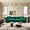 Green, variant on Eyisean 89" King Size Velvet Couch with Ottoman, Tufted Design, 3-in-1 Convertible Pull Out Chesterfield Sleeper Sofa Bed , Queen Sleeper Couch for Small Spaces Apartments, Guest Rooms, Living Room