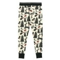 thumbnail image 4 of Silent Night LazyOne Women's Leggings and Tees, Pajama Separates, Cozy Loungewear for Women, Reindeer, Christmas (X-Small), 4 of 7