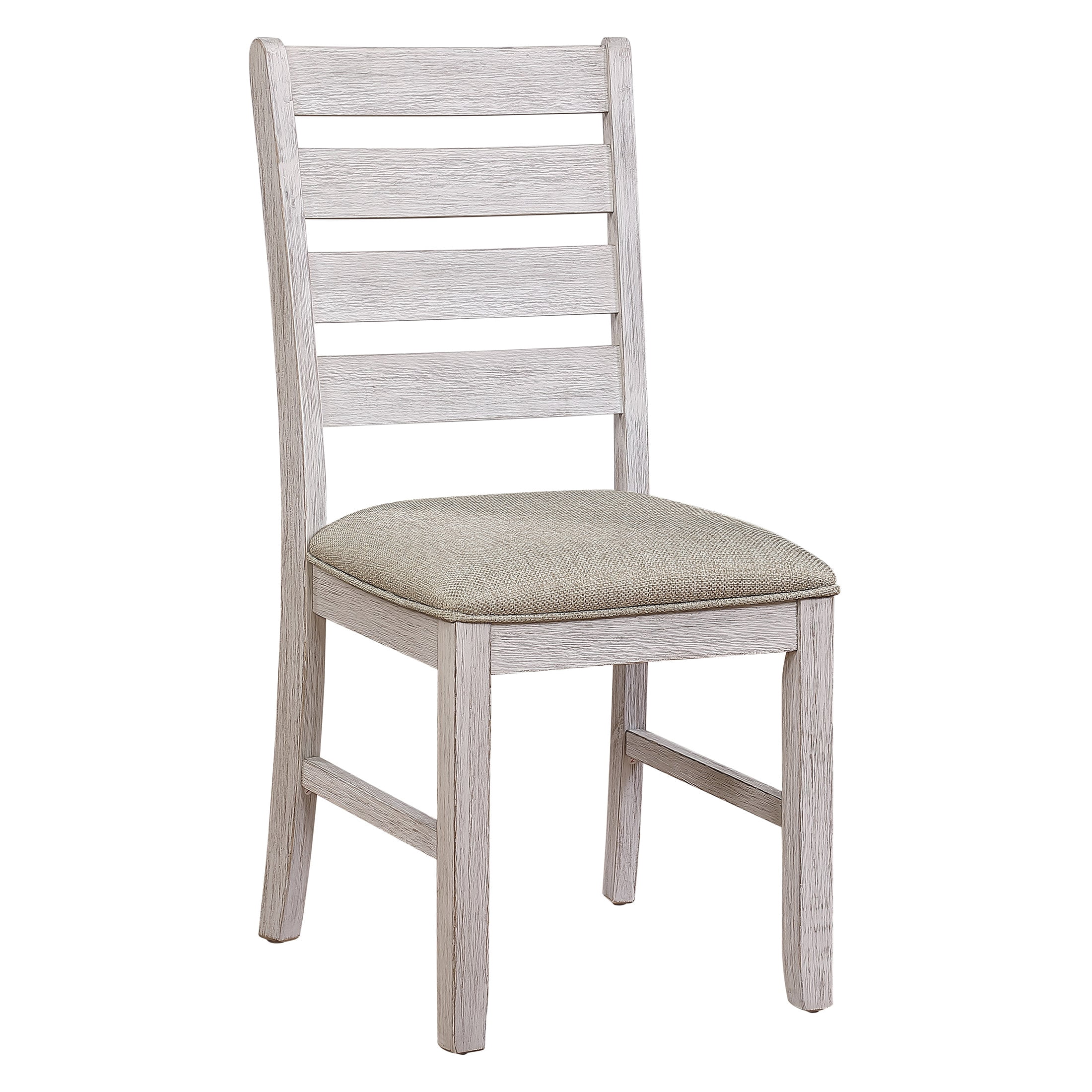 OakvillePark Belgrade Dining Side Chair (Set of 2), Grayish White
