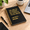 Black Golden 6, variant on Black Golden 4 A5 Spiral Bound Blank Notebook with Hard Cover
