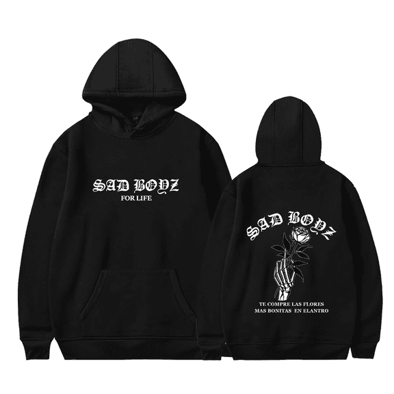 Juniors H Merch Sads Skeletons Hands Boyzs Hoodie Flower Print Sweatshirts Casual Clothes For Women Men