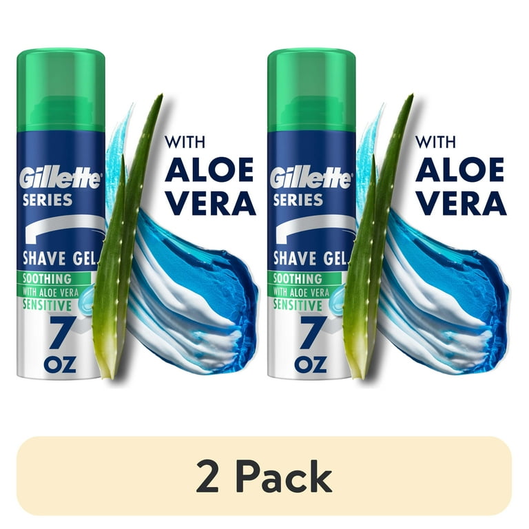 Gillette Series Soothing Shave Gel with Aloe, 7 oz photo 1