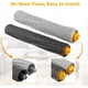 thumbnail image 4 of Juego de 2 cepillos de goma multisuperficie compatibles con iRobot Roomba serie 800 850 860 861 864 866 870 871 880, piezas de repuesto de cepillos de rodillos, 4 of 5