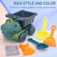 thumbnail image 5 of Children's Dinosaur Engineering Vehicle Shovel Beach Toy Set Baby Outdoor Play Water Digging Sand Hourglass Tool, 5 of 7