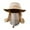Beige, variant on Sun Cap Fishing Hat,360° Sun Protection Fishing Flap Caps Fishing Flap Caps Men Women Windproof Sun Shade Detachable / Removable Ear Neck Cover Fisherman Hat Outdoor Sportswear Accessories