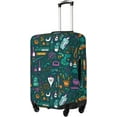 thumbnail image 3 of Science Math Travel Luggage Suitcase COVER, Washable Suitcase COVERS Elastic, XL - Fits 29-32 inch luggage (No Suitcase), 3 of 6