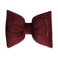 thumbnail image 4 of Almohada de cuello de coche con lazo, funda extraíble, decoración suave, accesorio Interior cómodo, almohada de soporte trasero de terciopelo para Rojo Baoblaze Almohada para el cuello del coche, 4 of 8