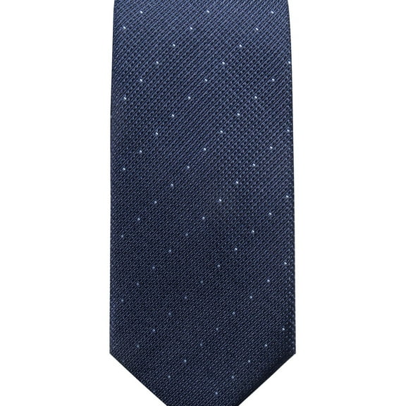 Alfani Mens Parkside Dot Self-tied Necktie, Blue, One Size