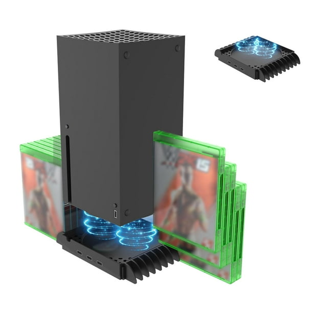 Soporte De Refrigeración Estante De Almacenamiento De Disco De Cubo Multifunción Compatible Con Xbox Series X Yuarrent HA035462-00