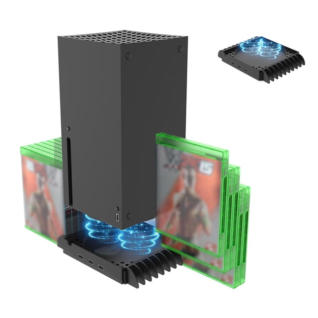 Soporte De Refrigeración Estante De Almacenamiento De Disco De Cubo Multifunción Compatible Con Xbox Series X Yuarrent HA035462-00