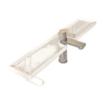 thumbnail image 2 of Behind the Faucet Sink Organizer, No-Drill Over the Sink Shelf, U-Shaped Faucet Storage Rack, Rustproof Metal Bathroom Countertop Organizer with Fast Drainage for Kitchen & Bathroom, 2 of 7