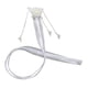 thumbnail image 3 of Pasador de pelo con borla de metal estilo chino retro, pasador de cinta Hanfu para cosplay Blanco, 3 of 9