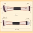 thumbnail image 3 of Brush Double Ended Foundation Brush Multifunction Makeup Brushes Large Foundation Brush For Liquid Makeup Blending Liquid Concealer Cosmetics, 3 of 4