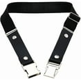 thumbnail image 3 of Women Leather Heart Garters Buckle Leg Ring Belt Punk Elastic Thigh Ring Garters Adjustable 2pcs, 3 of 5
