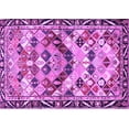 thumbnail image 1 of Ahgly Company Indoor Rectangle Persian Purple Traditional Area Rugs, 8' x 12', 1 of 4