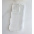 thumbnail image 6 of Compatible for Galaxy S20 Ultra Case 6.9", Curly Wave Design Transparent Shiny Case Cute Clear Transparent Shockproof Bumper Protection Soft Phone Cover Case for Women Girls Men,Clear, 6 of 17