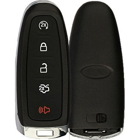 KeylessOption Just the Case Keyless Entry Remote Control Car Key Fob Shell M3N5WY8609 for Ford Lincoln